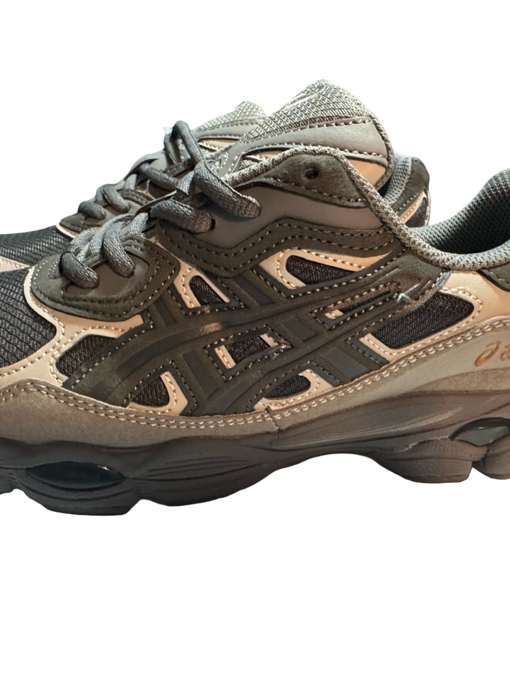 ASICS Men's Gray Athletic Running Shoes - Picture 3 of 8